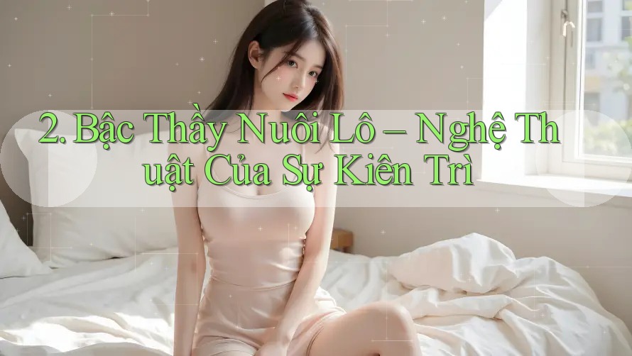 2. Bậc Thầy Nuôi Lô – Nghệ Thuật Của Sự Kiên Trì