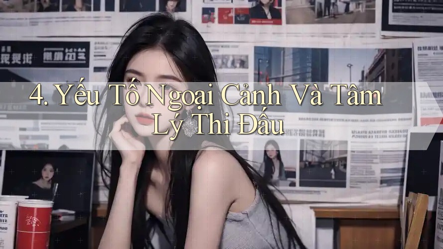 4. Yếu Tố Ngoại Cảnh Và Tâm Lý Thi Đấu 4. Yếu Tố Ngoại Cảnh Và Tâm Lý Thi Đấu