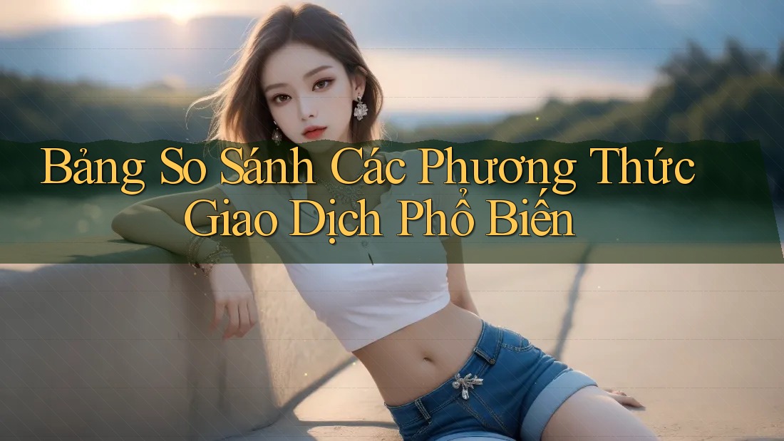 Bảng so sánh các phương thức giao dịch phổ biến Bảng so sánh các phương thức giao dịch phổ biến