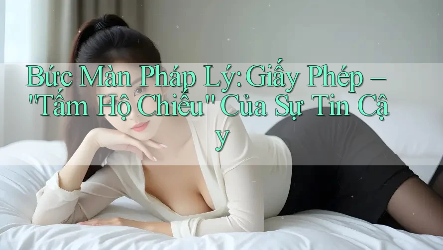 Bức Màn Pháp Lý: Giấy Phép – “Tấm Hộ Chiếu” Của Sự Tin Cậy