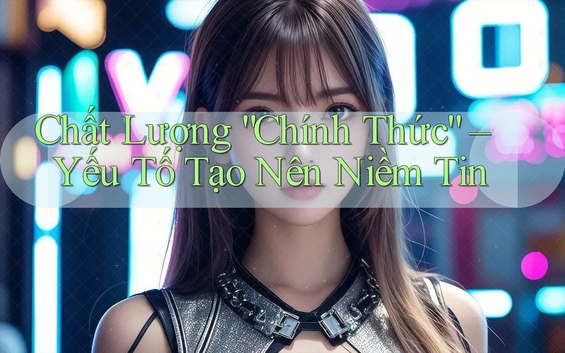Chất Lượng “Chính Thức” – Yếu Tố Tạo Nên Niềm Tin