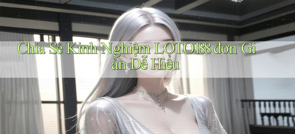 chia sẻ kinh nghiệm loto188 đơn giản dễ hiểu