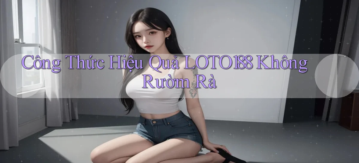 công thức hiệu quả loto188 không rườm rà