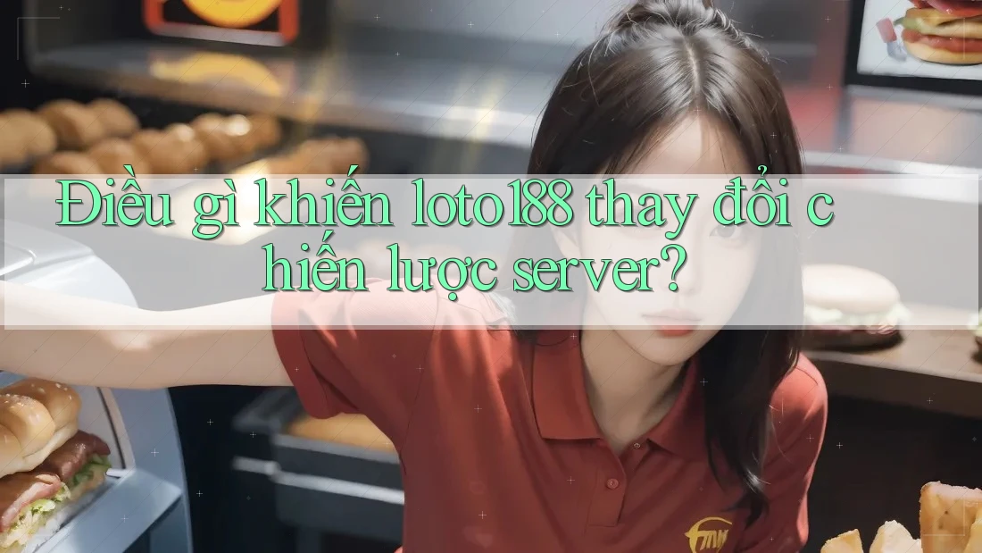 Điều gì khiến loto188 thay đổi chiến lược server? Điều gì khiến loto188 thay đổi chiến lược server?