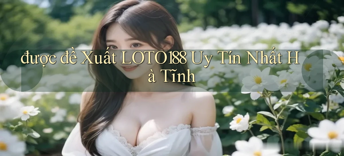 được đề xuất loto188 uy tín nhất Hà Tĩnh