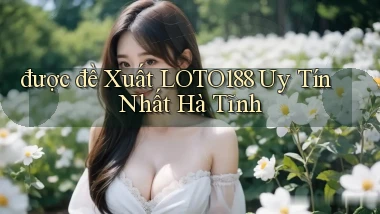 được đề xuất loto188 uy tín nhất Hà Tĩnh