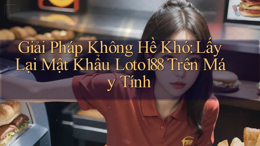 Giải Pháp Không Hề Khó: Lấy Lại Mật Khẩu Loto188 Trên Máy Tính