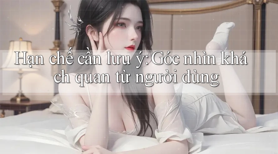 Hạn chế cần lưu ý - Góc nhìn khách quan từ người dùng Hạn chế cần lưu ý - Góc nhìn khách quan từ người dùng