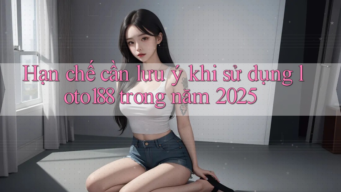 Hạn chế cần lưu ý khi sử dụng loto188 trong năm 2025 Hạn chế cần lưu ý khi sử dụng loto188 trong năm 2025