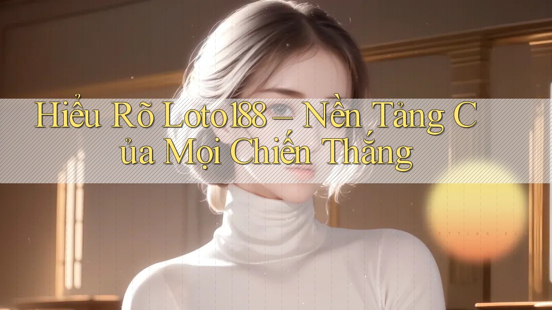 Hiểu Rõ Loto188 – Nền Tảng Của Mọi Chiến Thắng Hiểu Rõ Loto188 – Nền Tảng Của Mọi Chiến Thắng