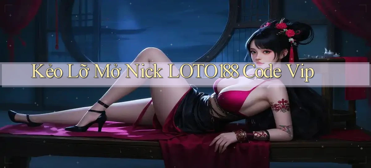 kẻo lỡ mở nick loto188 code vip