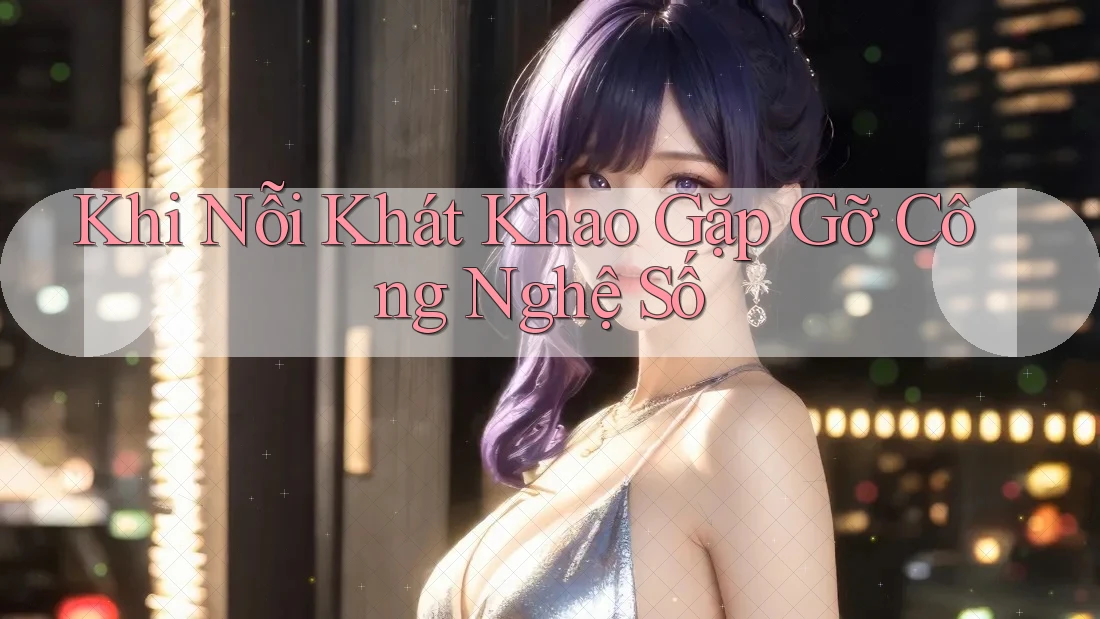 Khi Nỗi Khát Khao Gặp Gỡ Công Nghệ Số Khi Nỗi Khát Khao Gặp Gỡ Công Nghệ Số