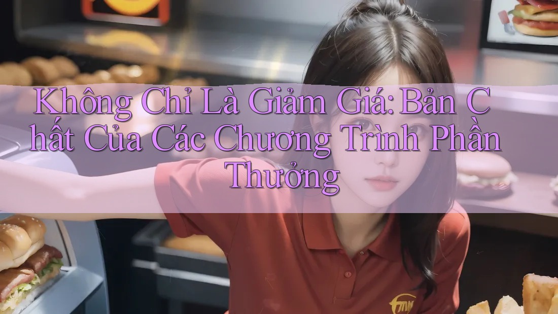 Không Chỉ Là Giảm Giá: Bản Chất Của Các Chương Trình Phần Thưởng