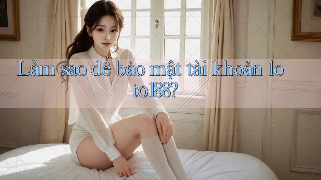 Làm sao để bảo mật tài khoản loto188?