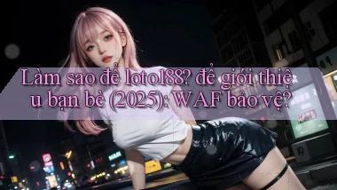 Làm sao để loto188 để giới thiệu bạn bè (2025) WAF bảo vệ