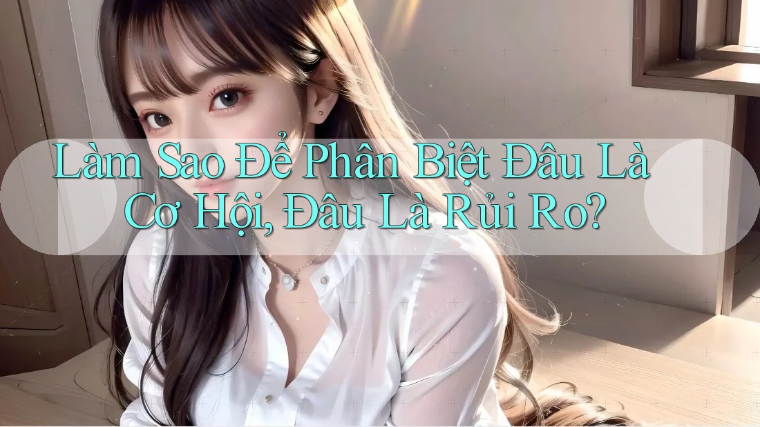 Làm Sao Để Phân Biệt Đâu Là Cơ Hội, Đâu Là Rủi Ro? Làm Sao Để Phân Biệt Đâu Là Cơ Hội, Đâu Là Rủi Ro?