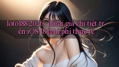 loto188 2026 đánh giá chi tiết trên iOS 18 chi phí thực tế