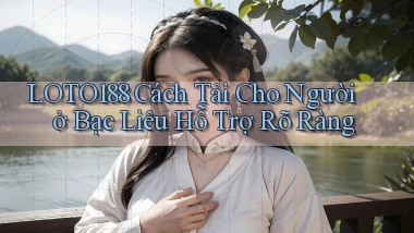 loto188 cách tải cho người ở Bạc Liêu hỗ trợ rõ ràng
