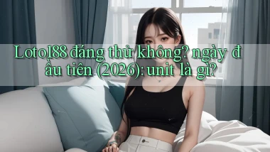 Loto188 đáng thử không ngày đầu tiên (2026) unit là gì