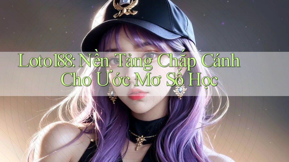 Loto188: Nền Tảng Chắp Cánh Cho Ước Mơ Số Học