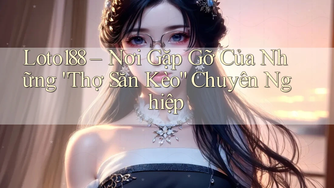 Loto188 – Nơi Gặp Gỡ Của Những “Thợ Săn Kèo” Chuyên Nghiệp Loto188 – Nơi Gặp Gỡ Của Những “Thợ Săn Kèo” Chuyên Nghiệp