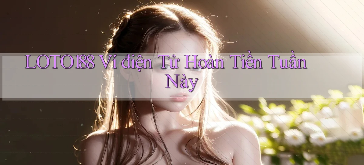 loto188 ví điện tử hoàn tiền tuần này
