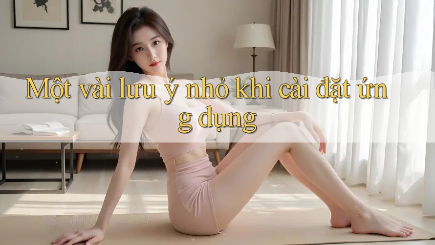 Một vài lưu ý nhỏ khi cài đặt ứng dụng Một vài lưu ý nhỏ khi cài đặt ứng dụng