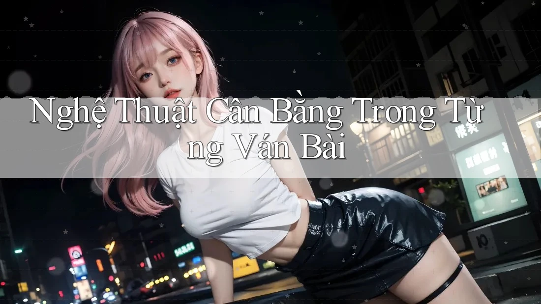 Nghệ Thuật Cân Bằng Trong Từng Ván Bài Nghệ Thuật Cân Bằng Trong Từng Ván Bài