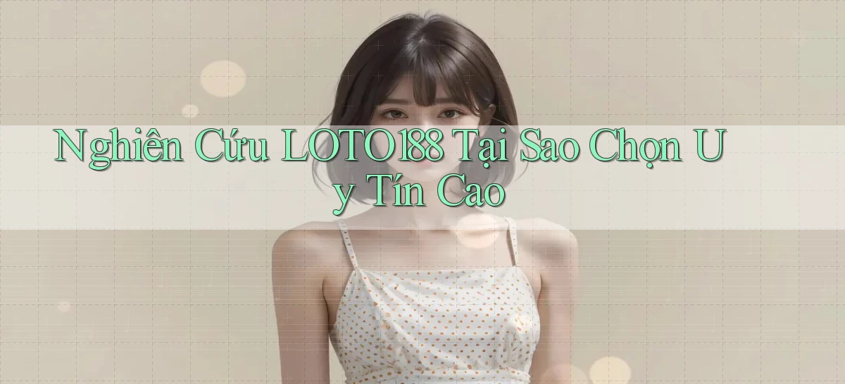 nghiên cứu loto188 tại sao chọn uy tín cao
