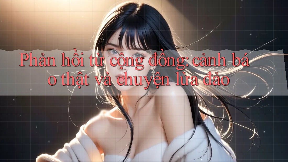 Phản hồi từ cộng đồng: cảnh báo thật và chuyện lừa đảo Phản hồi từ cộng đồng: cảnh báo thật và chuyện lừa đảo