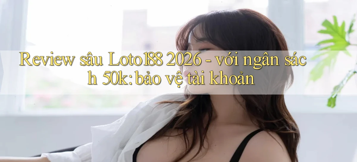 review sâu Loto188 2026   với ngân sách 50k bảo vệ tài khoản