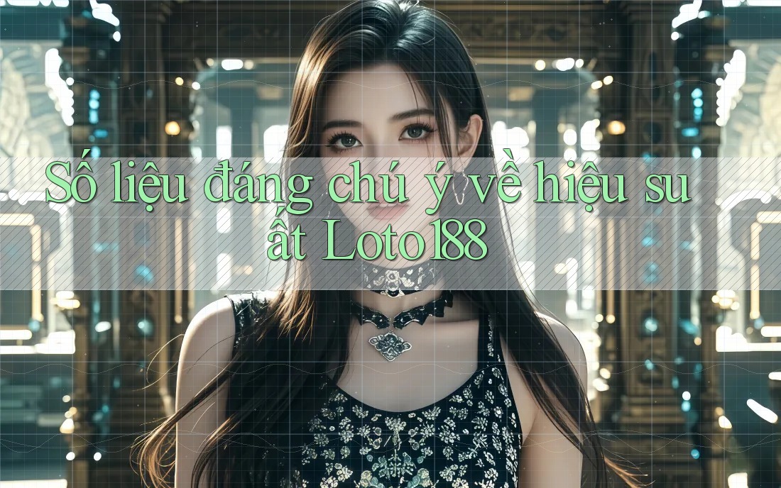 Số liệu đáng chú ý về hiệu suất Loto188 Số liệu đáng chú ý về hiệu suất Loto188