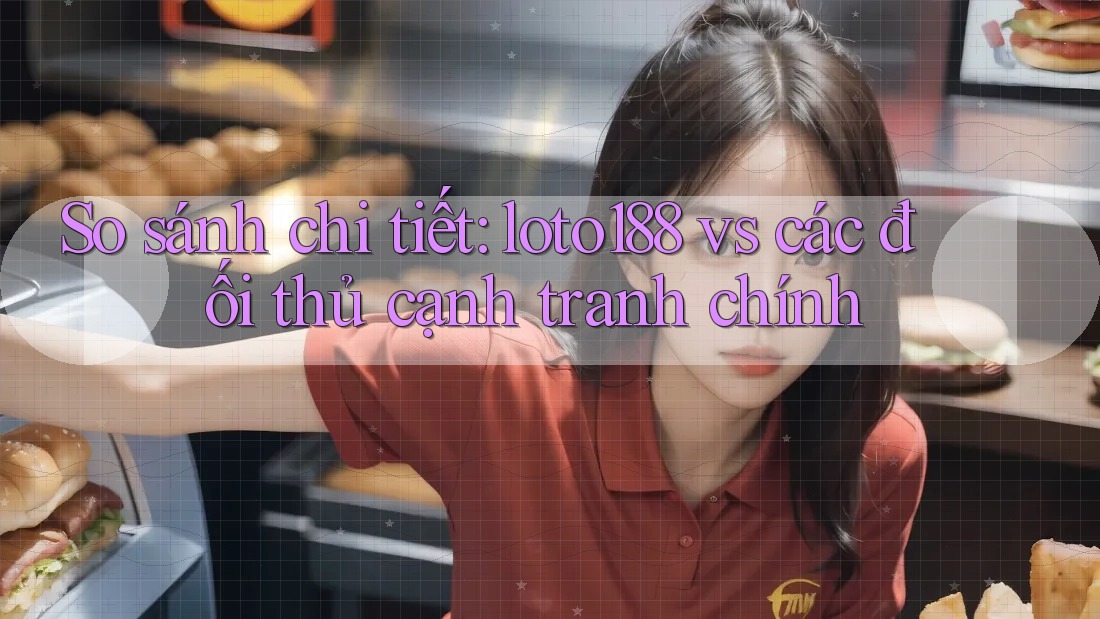 So sánh chi tiết: loto188 vs các đối thủ cạnh tranh chính So sánh chi tiết: loto188 vs các đối thủ cạnh tranh chính