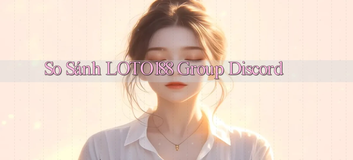 so sánh loto188 group discord