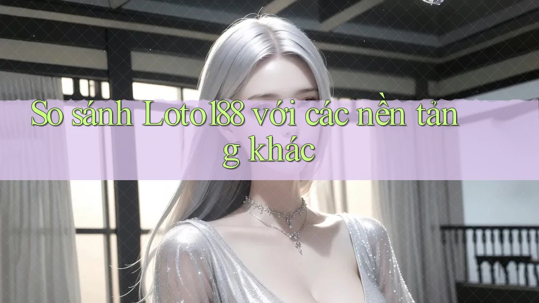 So sánh loto188 với các nền tảng khác