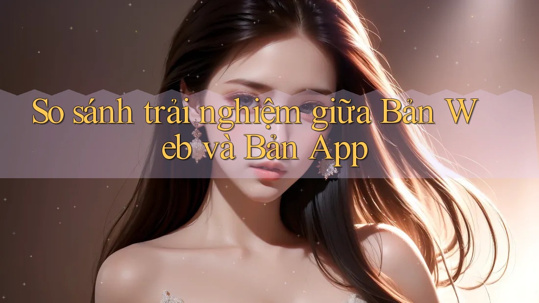 So sánh trải nghiệm giữa Bản Web và Bản App So sánh trải nghiệm giữa Bản Web và Bản App