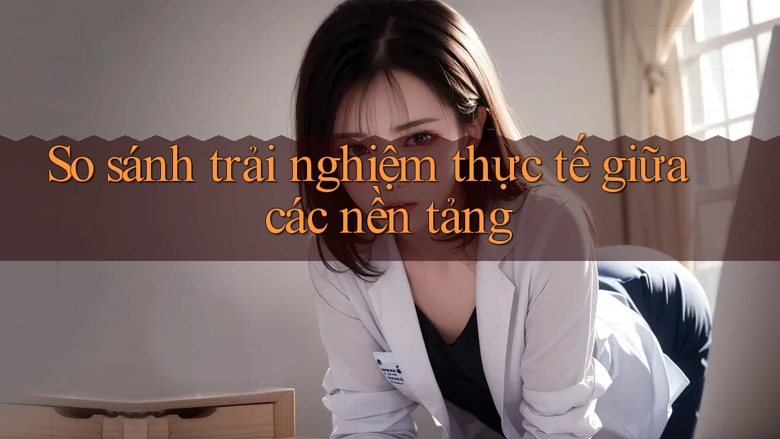 So sánh trải nghiệm thực tế giữa các nền tảng So sánh trải nghiệm thực tế giữa các nền tảng