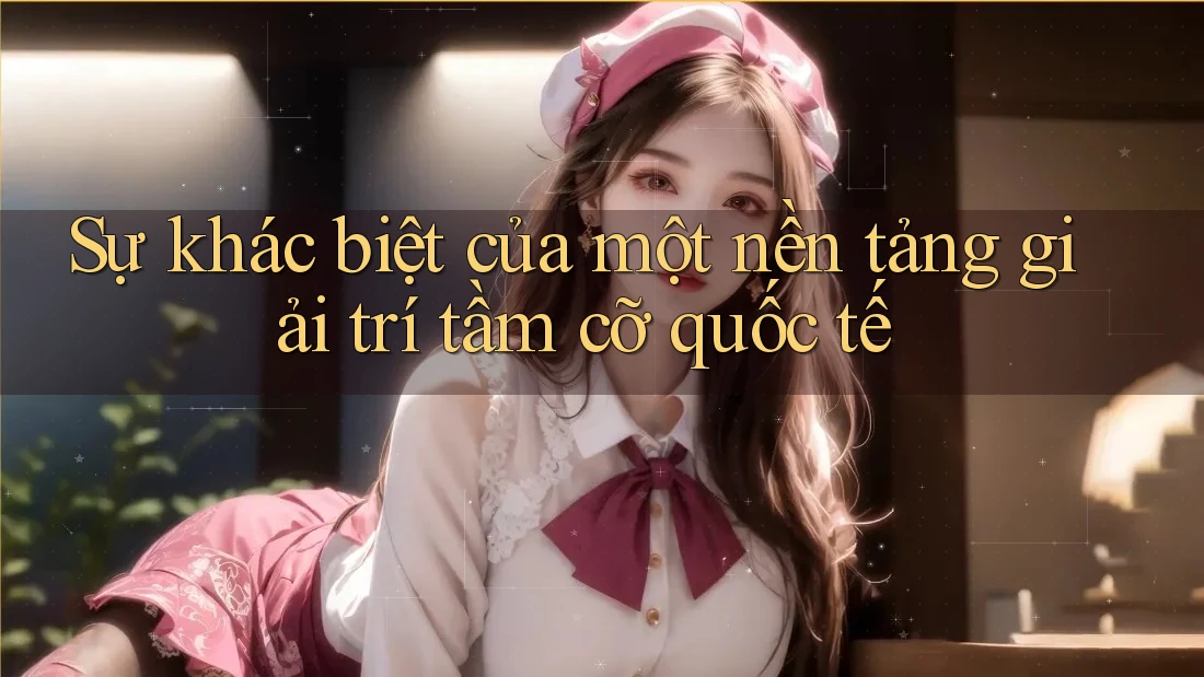 Sự khác biệt của một nền tảng giải trí tầm cỡ quốc tế Sự khác biệt của một nền tảng giải trí tầm cỡ quốc tế