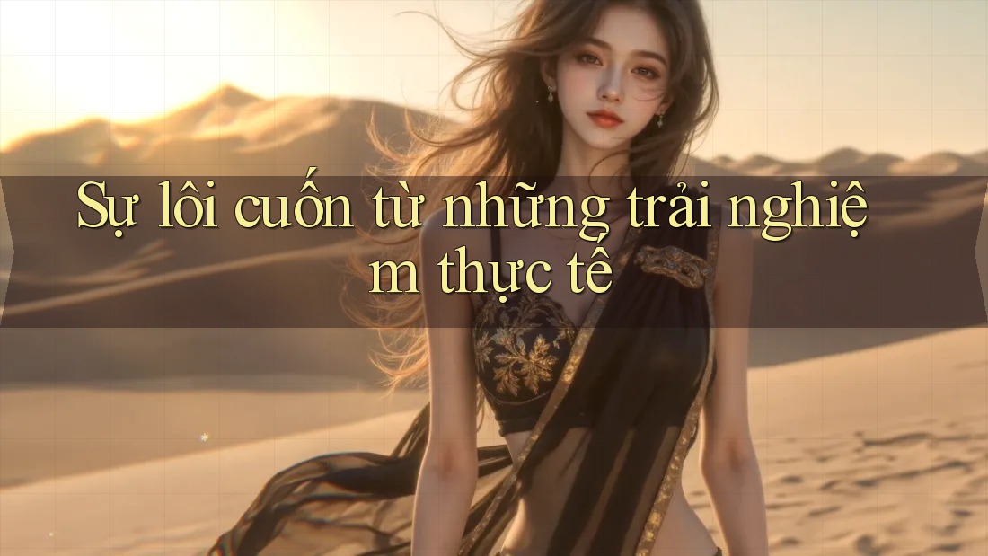 Sự lôi cuốn từ những trải nghiệm thực tế Sự lôi cuốn từ những trải nghiệm thực tế