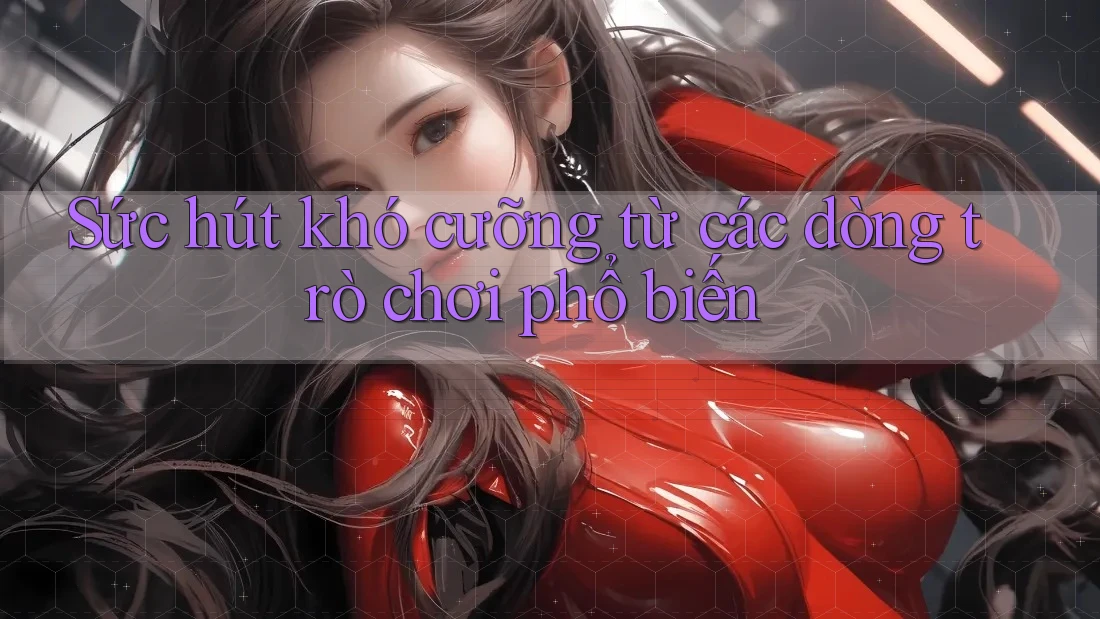 Sức hút khó cưỡng từ các dòng trò chơi phổ biến