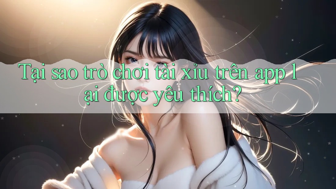 Tại sao trò chơi tài xỉu trên app lại được yêu thích?