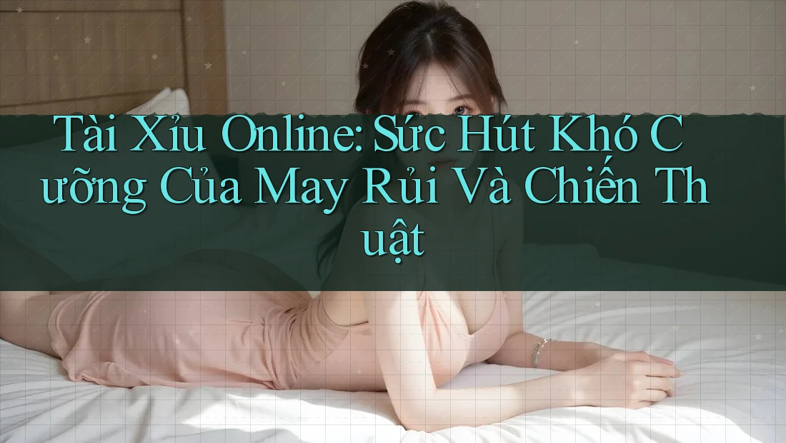Tài Xỉu Online: Sức Hút Khó Cưỡng Của May Rủi Và Chiến Thuật Tài Xỉu Online: Sức Hút Khó Cưỡng Của May Rủi Và Chiến Thuật