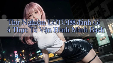 thử nghiệm loto188 đánh giá thực tế vận hành minh bạch