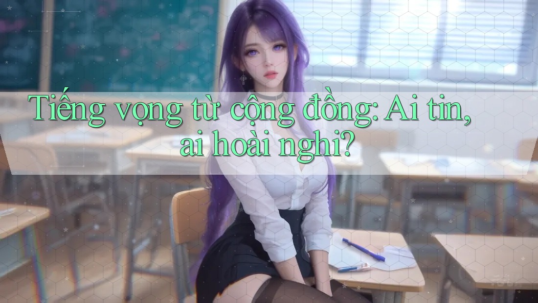 Tiếng vọng từ cộng đồng: Ai tin, ai hoài nghi? Tiếng vọng từ cộng đồng: Ai tin, ai hoài nghi?