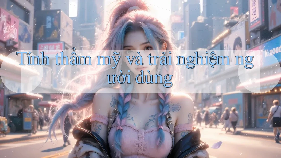 Tính thẩm mỹ và trải nghiệm người dùng