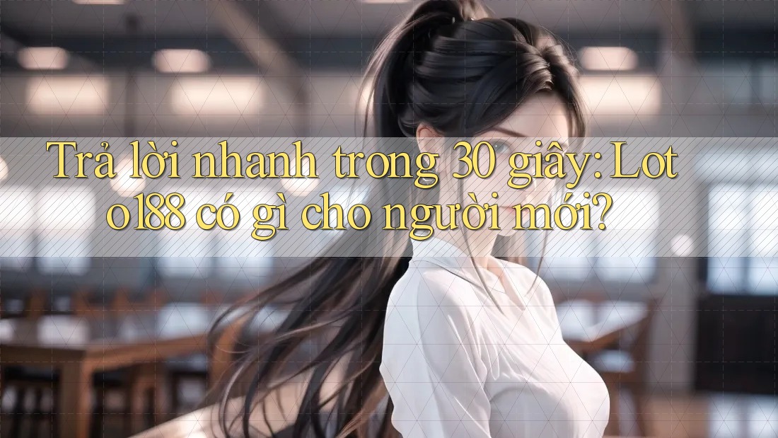 Trả lời nhanh trong 30 giây: Loto188 có gì cho người mới?