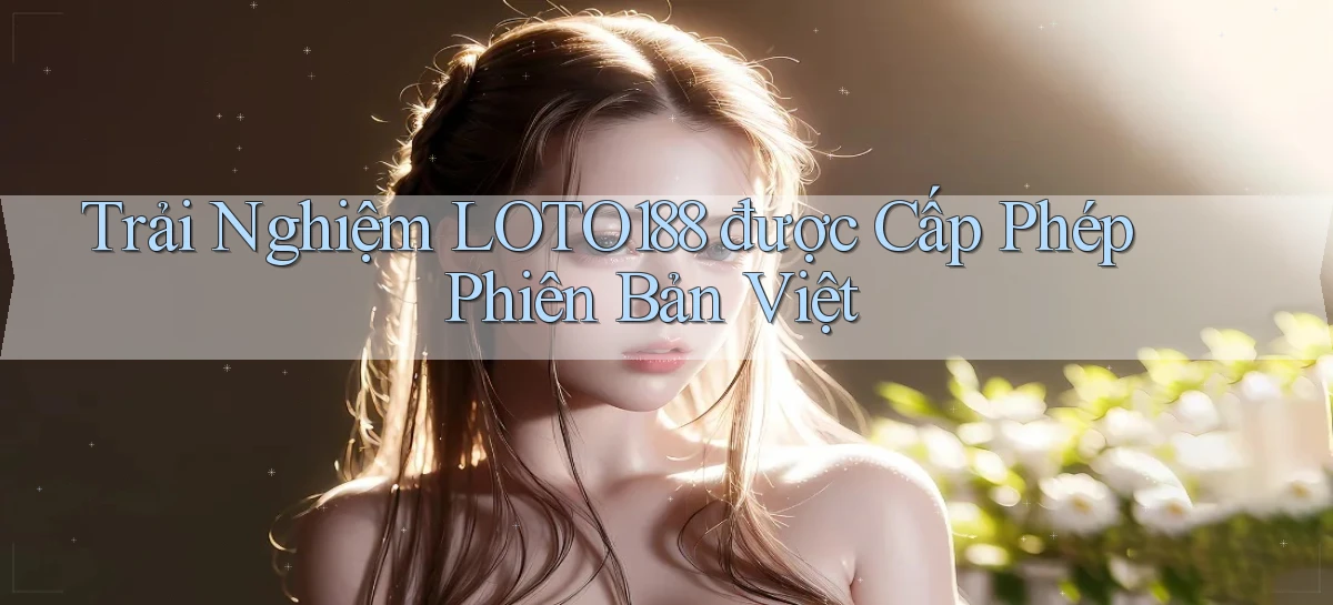 trải nghiệm loto188 được cấp phép phiên bản việt