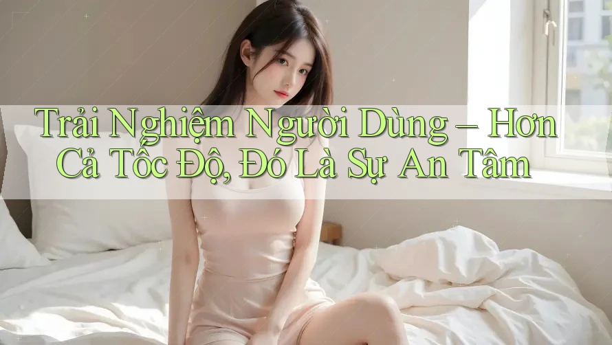 Trải Nghiệm Người Dùng – Hơn Cả Tốc Độ, Đó Là Sự An Tâm Trải Nghiệm Người Dùng – Hơn Cả Tốc Độ, Đó Là Sự An Tâm