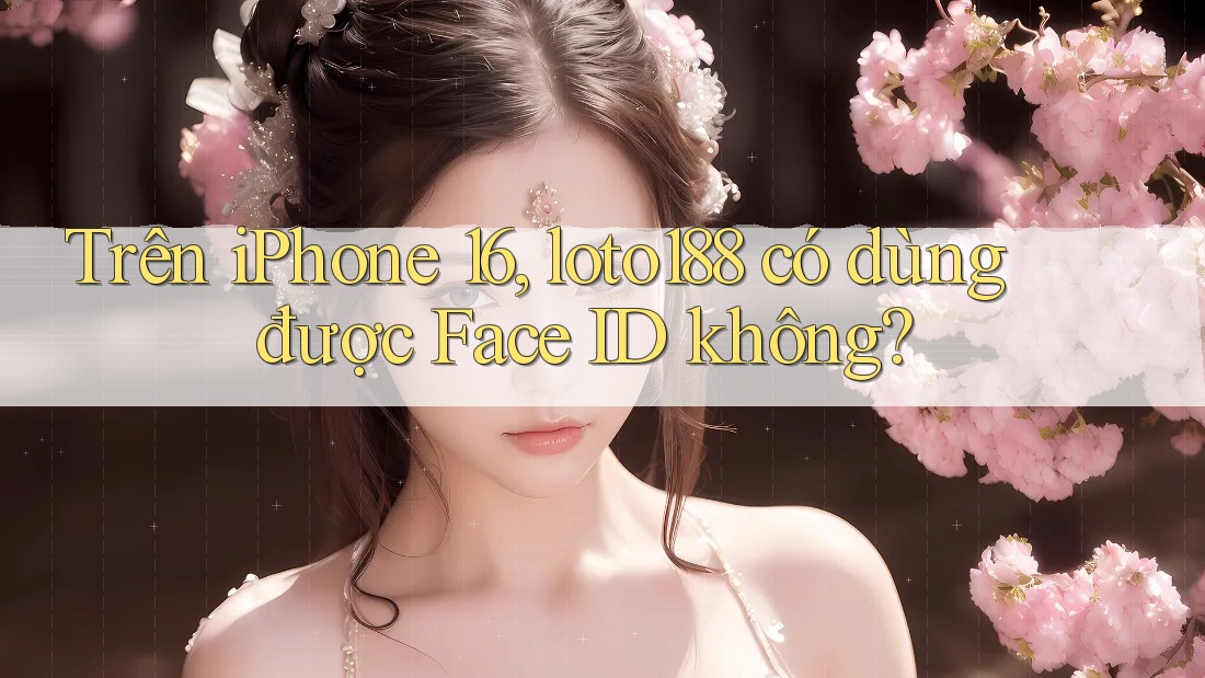 Trên iPhone 16, loto188 có dùng được Face ID không?