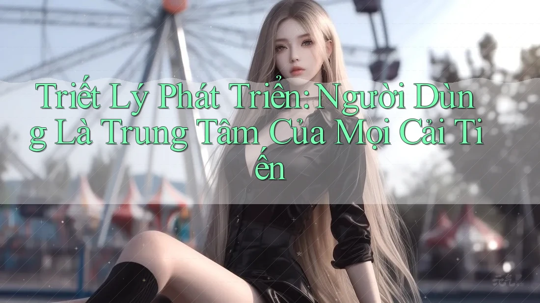 Triết Lý Phát Triển: Người Dùng Là Trung Tâm Của Mọi Cải Tiến